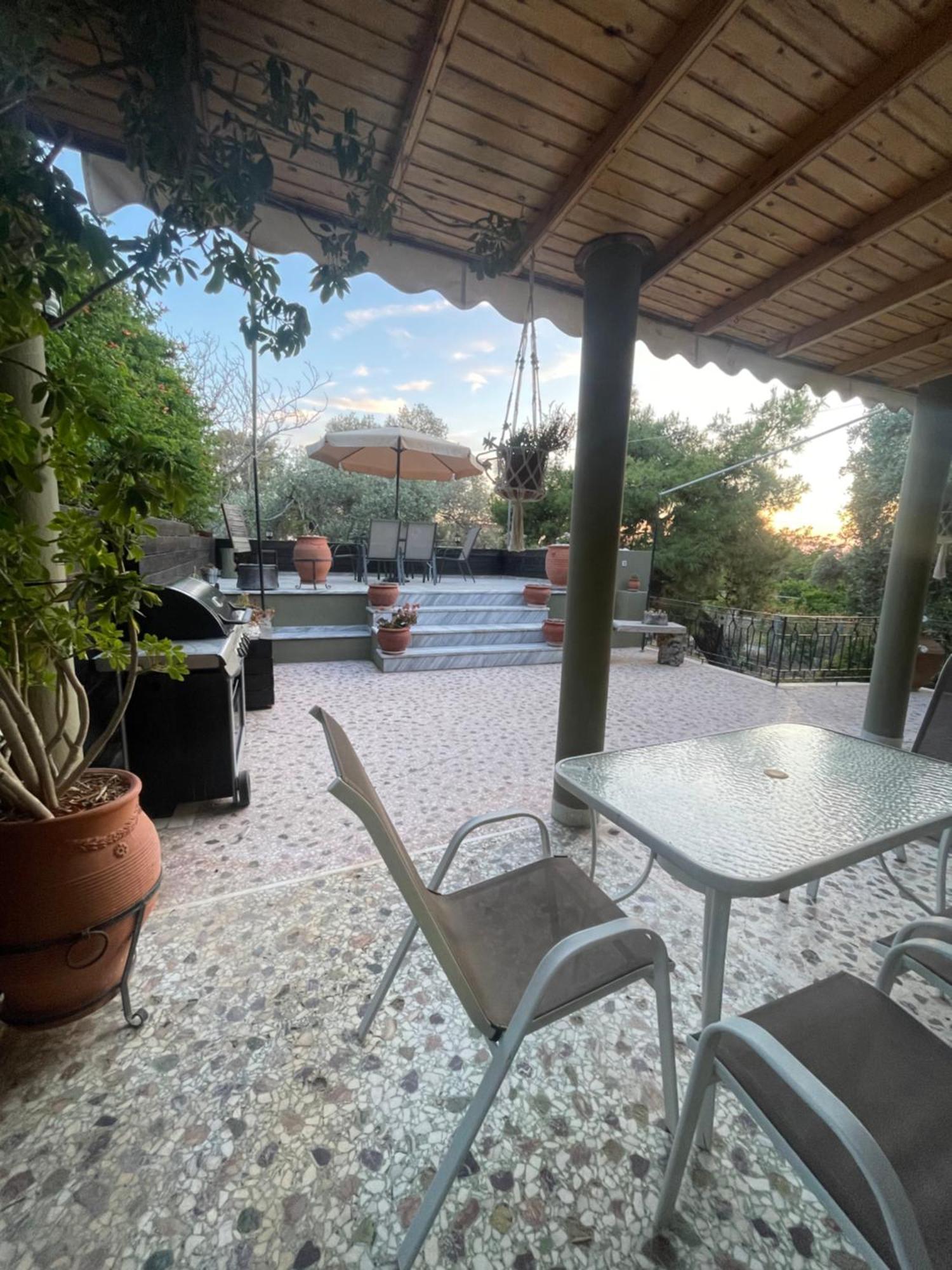 Beachfront Estate In Agios Isidoros Plomari Dış mekan fotoğraf
